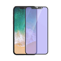 Folie iPhone 11 Pro / XS / X Devia Sticla Van Anti-BlueRay Full Black (0.26mm, 9H)