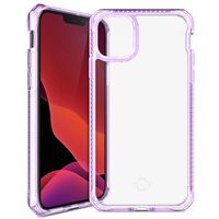 Husa iPhone 12 Pro Max IT Skins Hybrid Clear Light Purple & Transparent