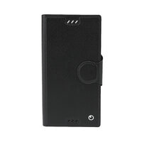 Husa Sony Xperia XZ1 Compact Lemontti Book Jelly Negru