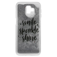 Carcasa Samsung Galaxy J6 Plus Lemontti Liquid Sand Smile, Sparkle, Shine