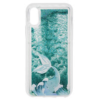 Carcasa iPhone XS / X Lemontti Liquid Sand Be A Mermaid And Make Waves