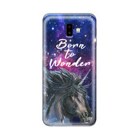 Husa Samsung Galaxy J6 Plus Lemontti Silicon Art Born To Wonder