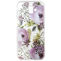 Husa Samsung Galaxy J6 Plus Lemontti Silicon Art Flowers