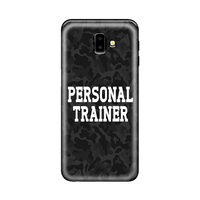Husa Samsung Galaxy J6 Plus Lemontti Silicon Art Personal Trainer