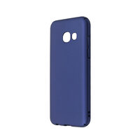 Carcasa Samsung Galaxy A3 (2017) Just Must Uvo Navy (material fin la atingere, slim fit)