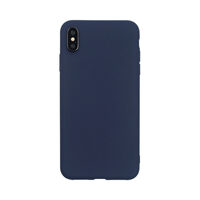 Husa iPhone XS Max Just Must Silicon Candy Navy