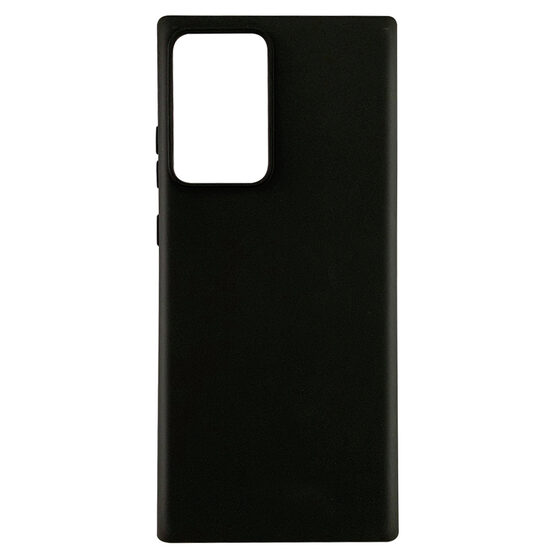 Husa Samsung Galaxy Note 20 Ultra Lemontti Silicon Silky Negru