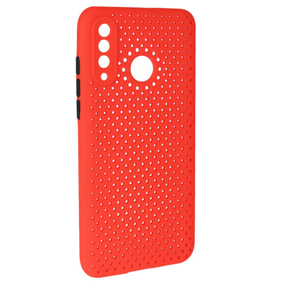 Husa Huawei P30 Lite Lemontti Bubble Rosu