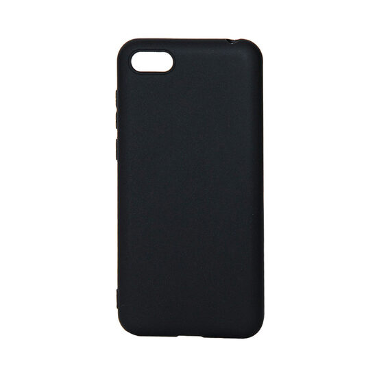 Husa Huawei Y5 2018 Lemontti Silicon Silky Negru