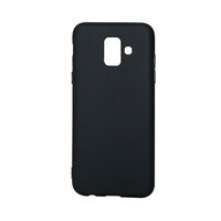 Husa Samsung Galaxy A6 (2018) Lemontti Silicon Silky Negru
