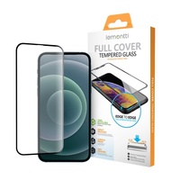 Folie iPhone 12 Pro Max Lemontti Sticla Full Fit Black