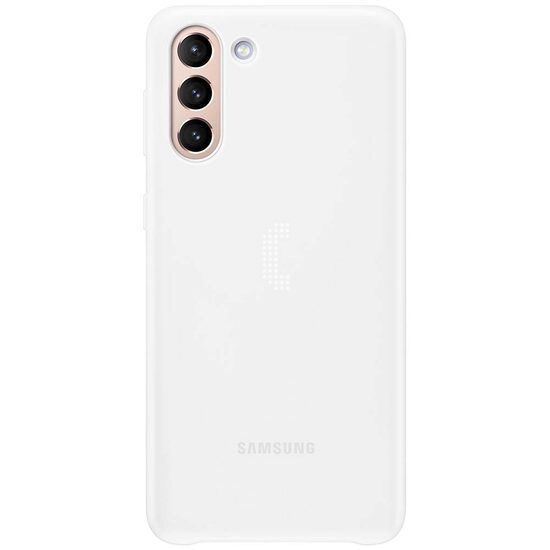Husa Originala Samsung Galaxy S21 Plus Smart LED Cover White