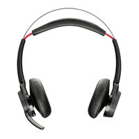 Casti Bluetooth Plantronics Voyager Focus UC BT B825 + Stand de Incarcare Desk