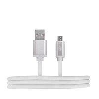 Cablu MicroUSB HQcable USB 2.0 White (1m, nickel connectors)