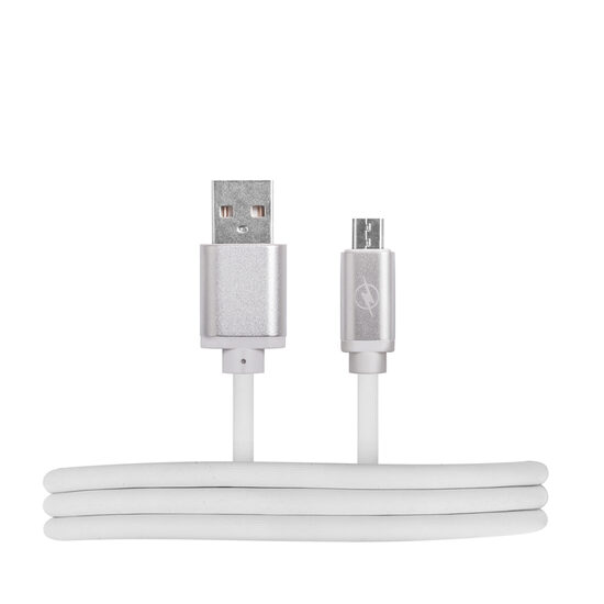 Cablu MicroUSB HQcable USB 2.0 White (1m, nickel connectors)