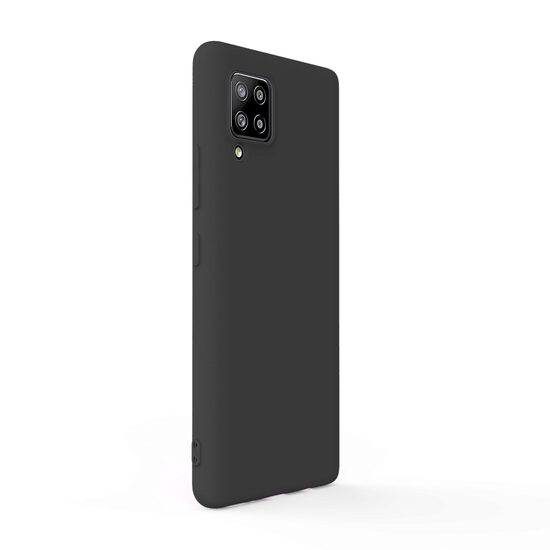 Husa Samsung Galaxy A42 Lemontti Silicon Soft Slim Black