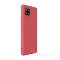 Husa Samsung Galaxy A42 Lemontti Silicon Soft Slim Santa Red