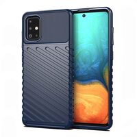 Husa Samsung Galaxy A21s Lemontti Thunder Albastru