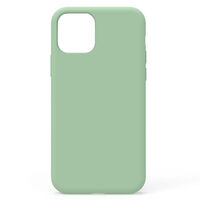 Husa iPhone 11 Pro Lemontti Liquid Silicon Light Green