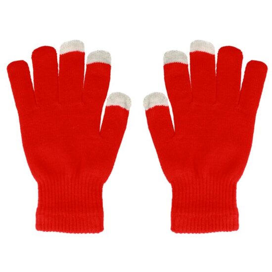 Lemontti Manusi Touchscreen Red