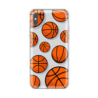 Husa iPhone X / XS Lemontti Silicon Art Basketball