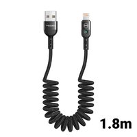 Cablu Lightning Mcdodo Omega Series Retractabil Black