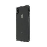 Husa iPhone XS Max Just Must Silicon Shock TPU Clear Black