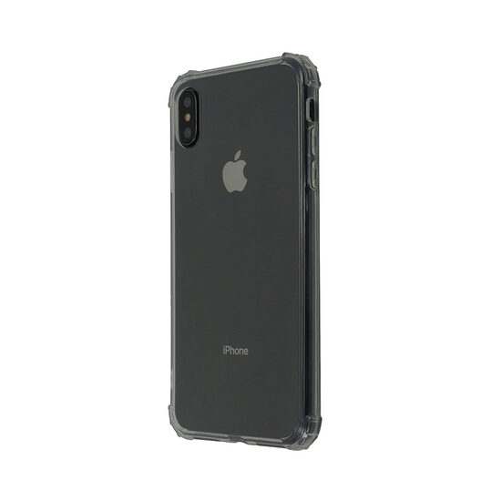 Husa iPhone XS Max Just Must Silicon Shock TPU Clear Black