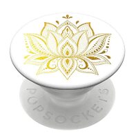 Suport Popsockets PopGrip Stand Adeziv Golden Prana