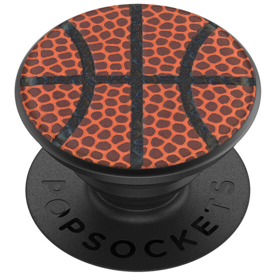 Suport Popsockets PopGrip Stand Adeziv Basketball PU Inlay