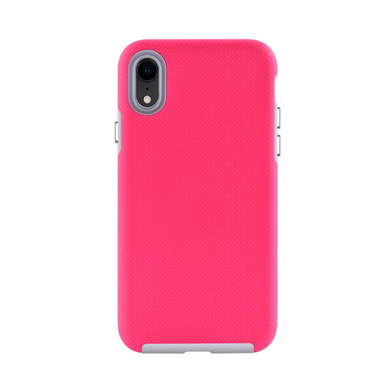 Carcasa iPhone XR Devia KimKong Rose Red (antishock, din doua bucati)