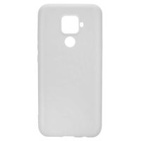 Husa Huawei Nova 5z Lemontti Silicon Silky Semitransparent Alb