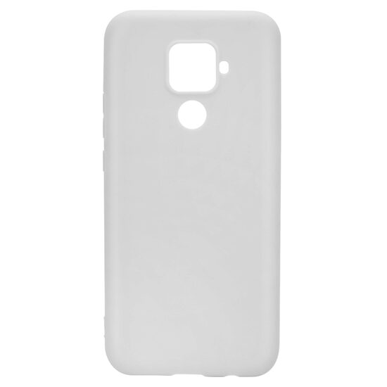 Husa Huawei Nova 5z Lemontti Silicon Silky Semitransparent Alb