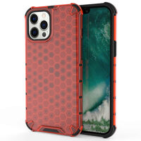 Husa iPhone 12 Pro Max Lemontti Honeycomb Red
