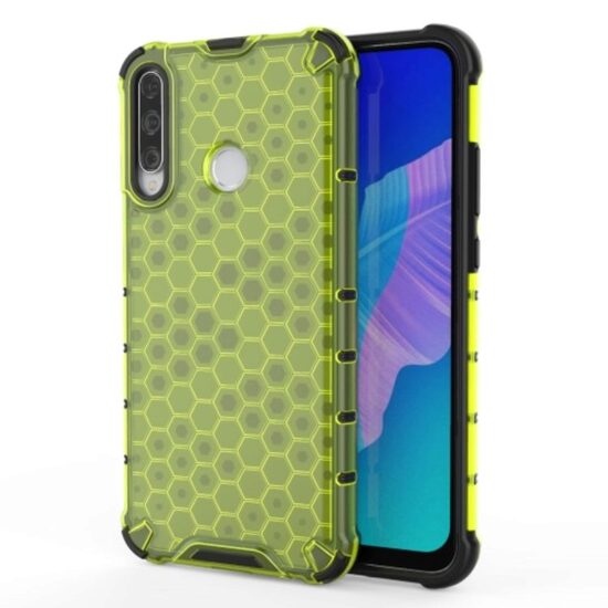 Husa Huawei Y7P Lemontti Honeycomb Green