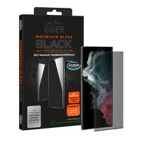 Folie Samsung Galaxy S22 Ultra Eiger Sticla 3D Privacy Mountain Glass Black
