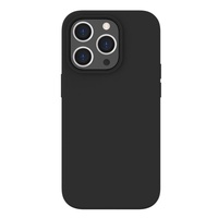 Husa iPhone 14 Pro Lemontti Liquid Silicon MagCharge Negru