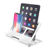 Suport Birou Borofone BH58 Titan pentru Telefon si Tableta Alb