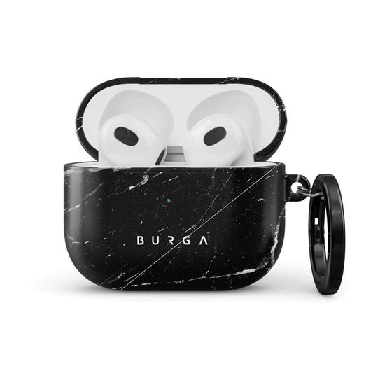 Husa Airpods 3 Burga Hard Shell Noir Origin
