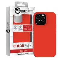 Husa iPhone 14 Pro Max Lemontti Liquid Silicon MagCharge Red