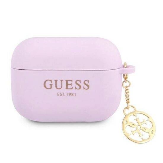 Husa Airpods Pro Guess Silicon 4G Charms Mov