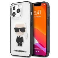 Husa iPhone 13 / 13 Pro Karl Lagerfeld Ikonik Karl Transparent