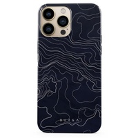 Husa iPhone 13 Pro Burga Dual Layer Drifting Shores Line Art
