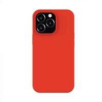 Husa iPhone 14 Plus Lemontti Liquid Silicon MagCharge Red