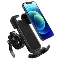 Suport Telefon pentru Bicicleta Ugreen Black (rotire 360 grade, prindere de ghidon)