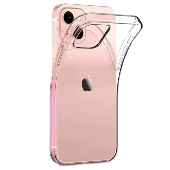 Husa iPhone 14 Lemontti Silicon Transparent