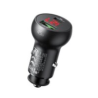 Incarcator Auto Dual Port 45W Mcdodo Mushrooms Series Black