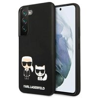 Husa Samsung Galaxy S22 Plus Karl Lagerfeld Silicon Karl & Choupette Negru