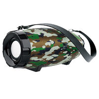 Boxa portabila Borofone BR14 Coolant Bluetooth, Verde Camuflaj