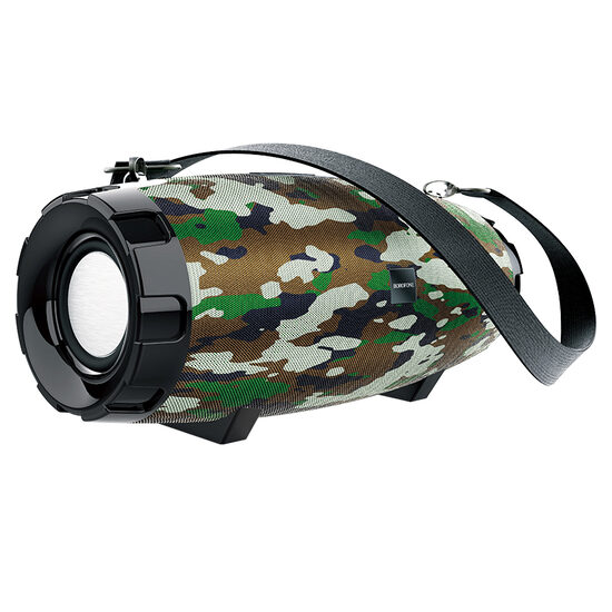 Boxa portabila Borofone BR14 Coolant Bluetooth, Verde Camuflaj